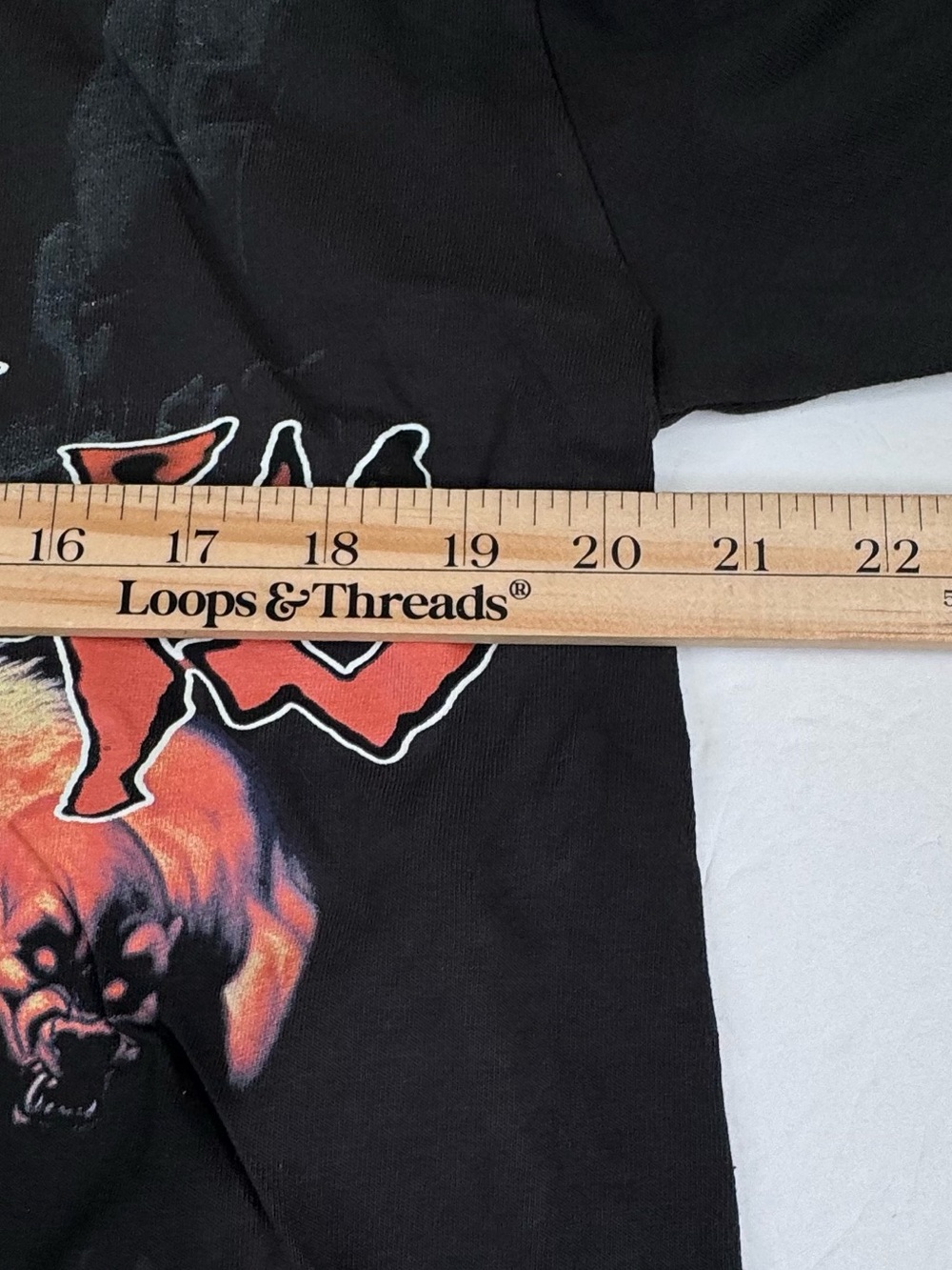 NWOT Travis Scott Tour Merch 2023 Shirt Men's Large Black Graphic Long Sleeve - Picture 11 of 11
